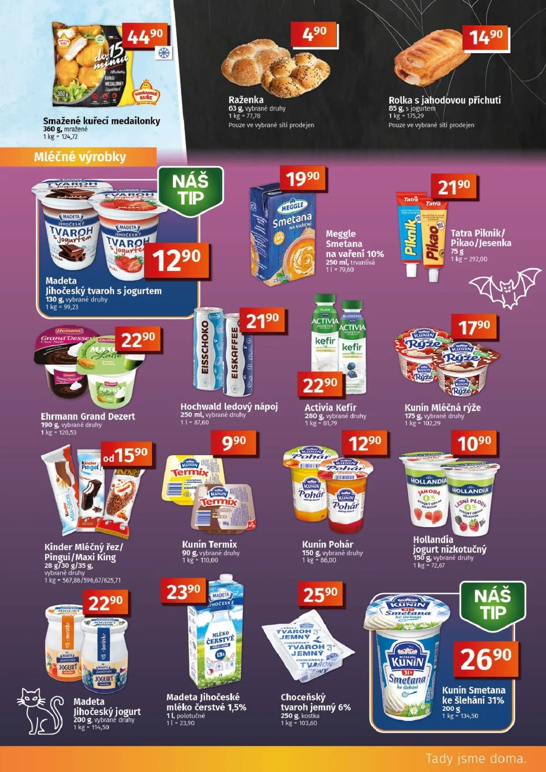 Originální strana 5 z 10 letáku COOP – Coop - Tuty-Tip Menu