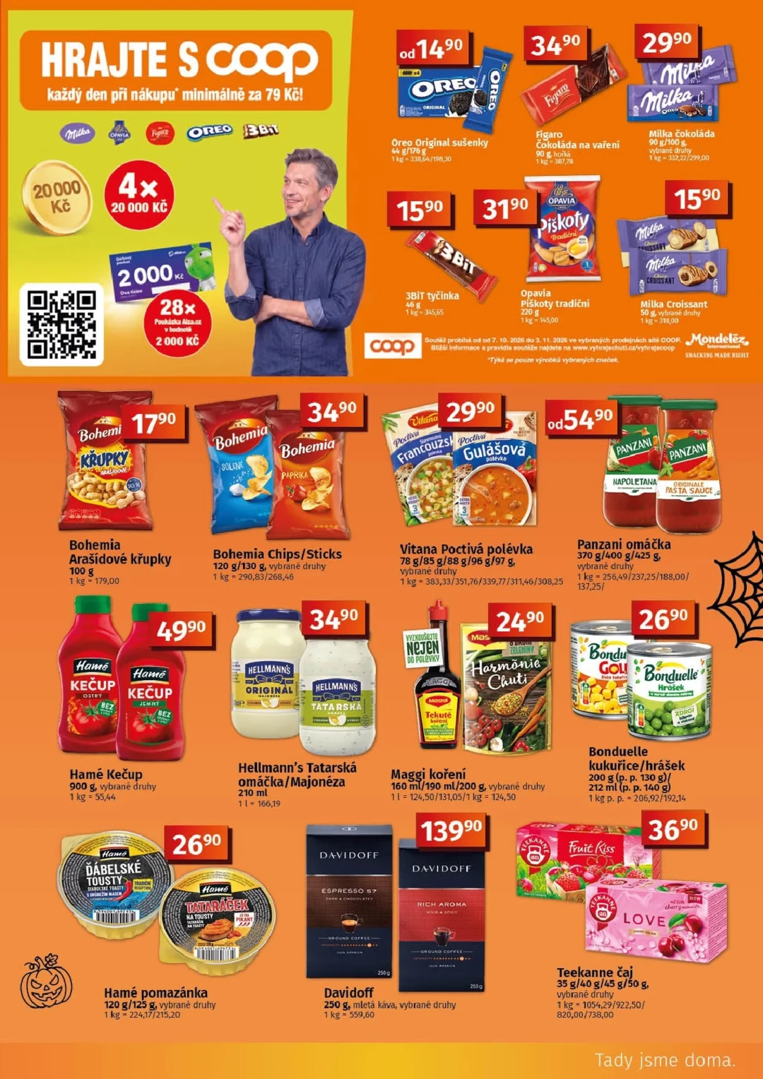 Originální strana 7 z 10 letáku COOP – Coop - Tuty-Tip Menu