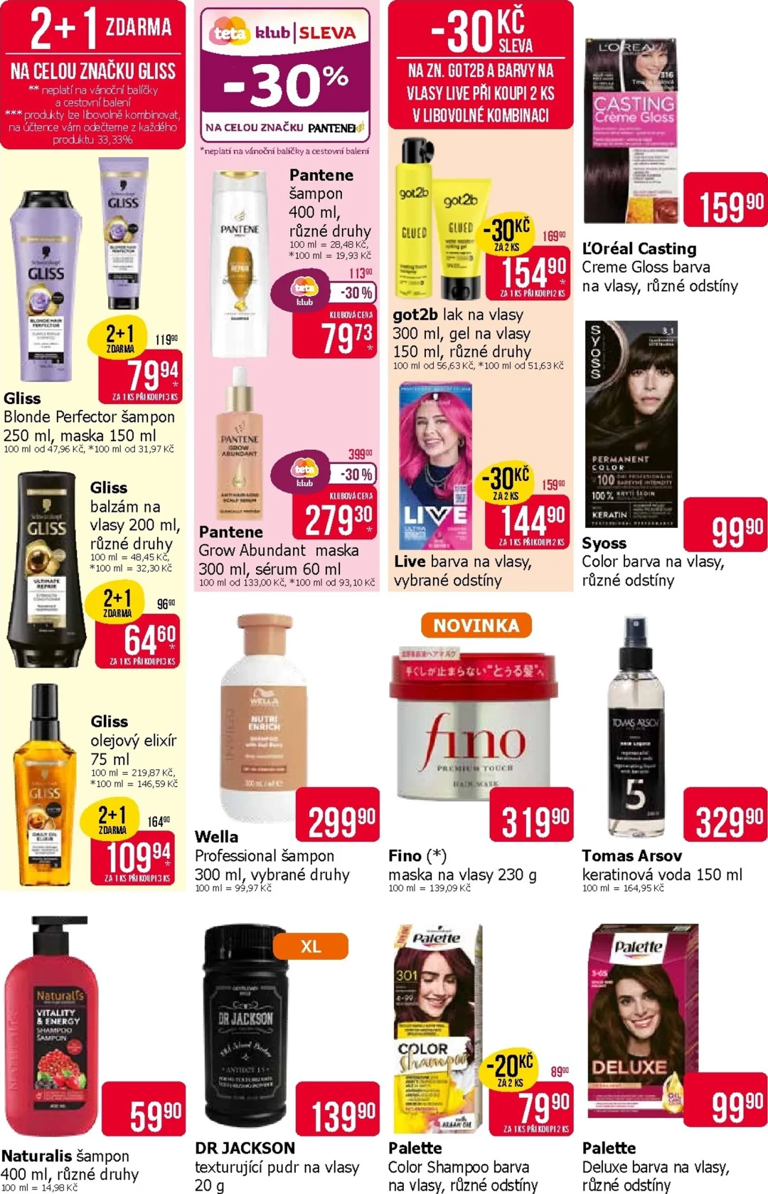 Originální strana 8 z 20 letáku Teta drogerie – Teta drogerie
