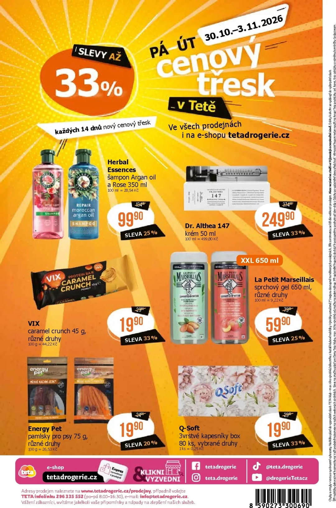 Originální strana 18 z 20 letáku Teta drogerie – Teta drogerie