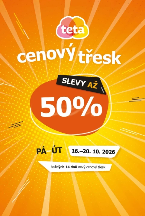 Teta drogerie - Cenový třesk v Tetě!