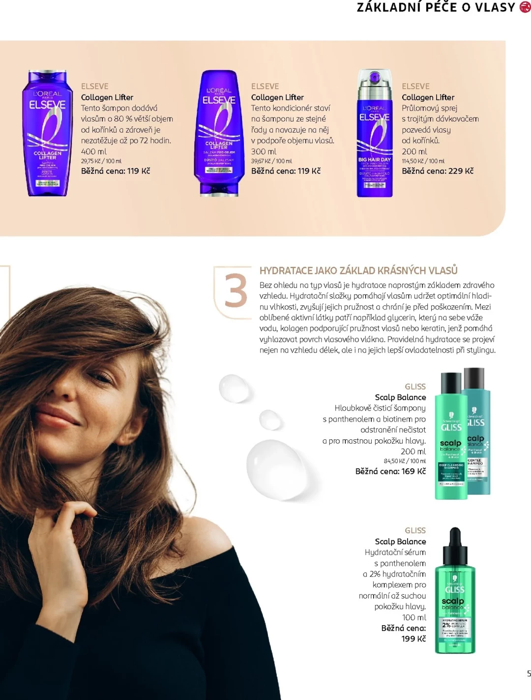 Originální strana 5 z 28 letáku Rossmann – ROSSMANN - Speciál vlasy