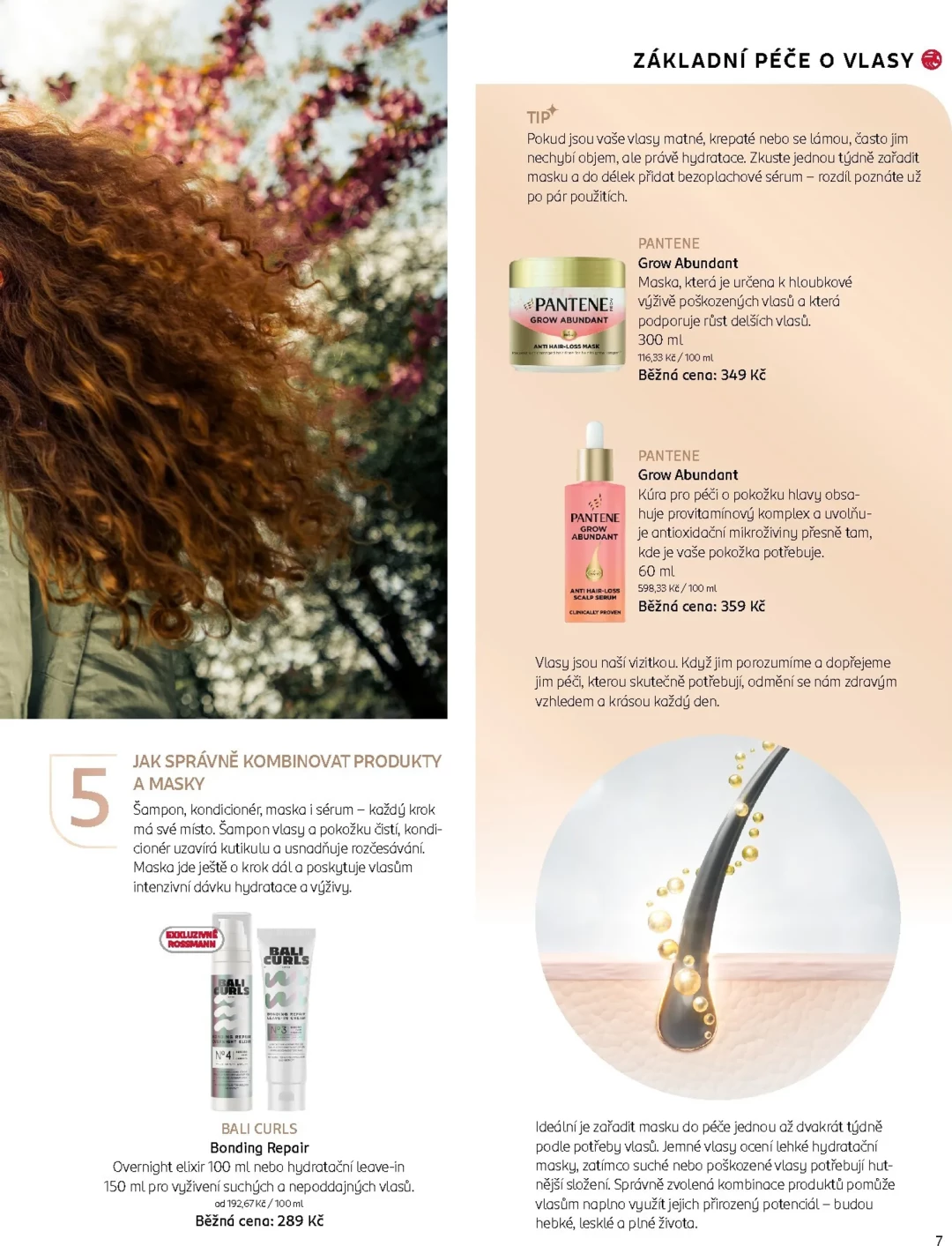Originální strana 7 z 28 letáku Rossmann – ROSSMANN - Speciál vlasy