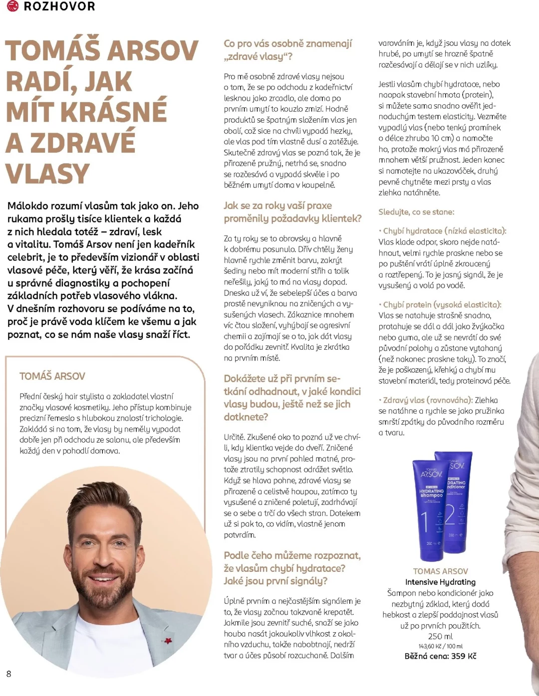 Originální strana 8 z 28 letáku Rossmann – ROSSMANN - Speciál vlasy