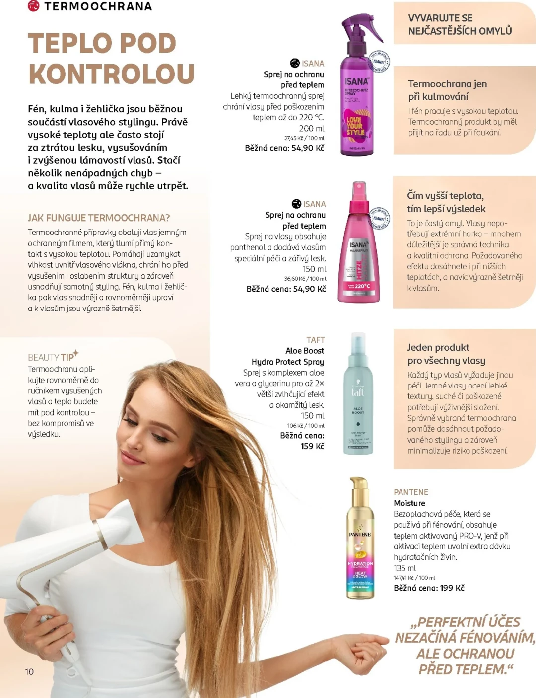 Originální strana 10 z 28 letáku Rossmann – ROSSMANN - Speciál vlasy