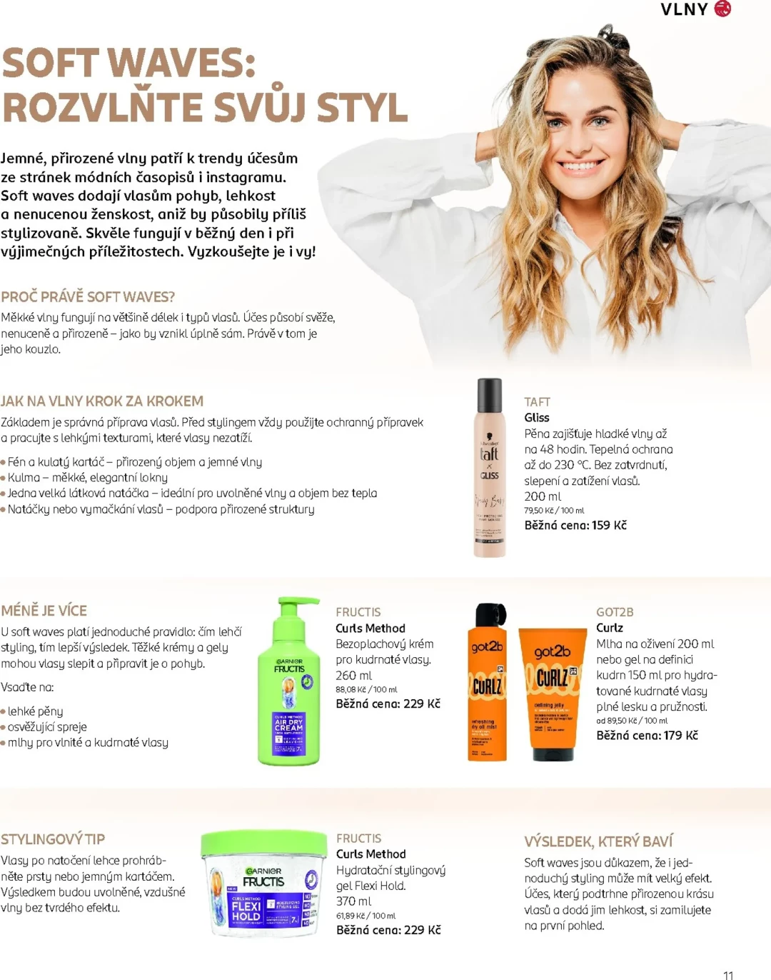 Originální strana 11 z 28 letáku Rossmann – ROSSMANN - Speciál vlasy