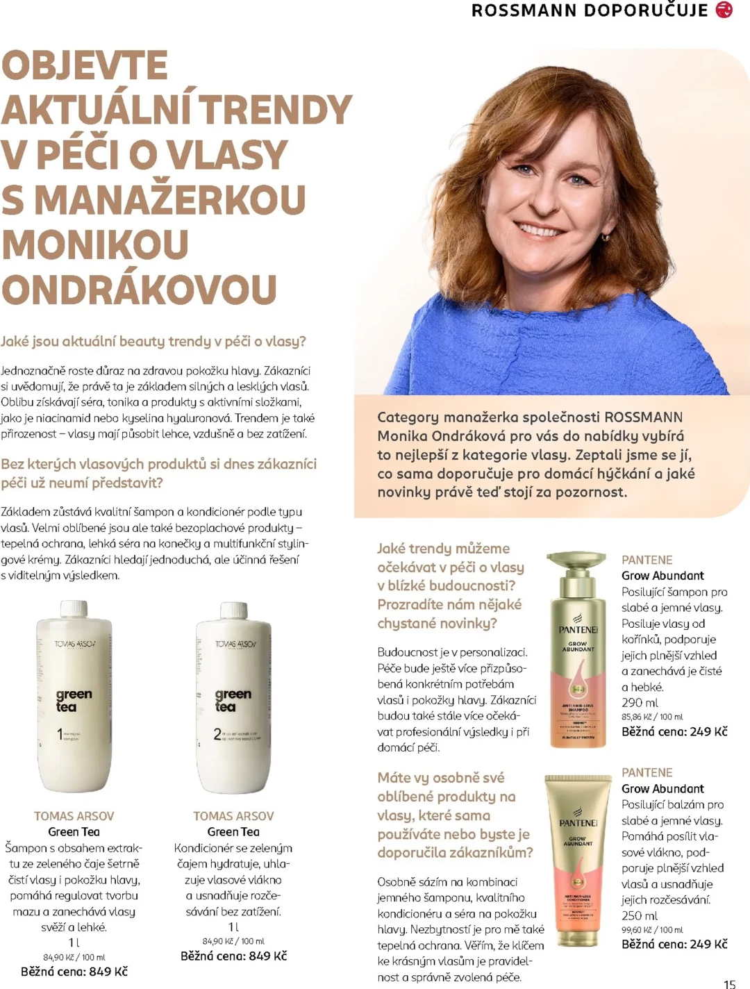 Originální strana 15 z 28 letáku Rossmann – ROSSMANN - Speciál vlasy