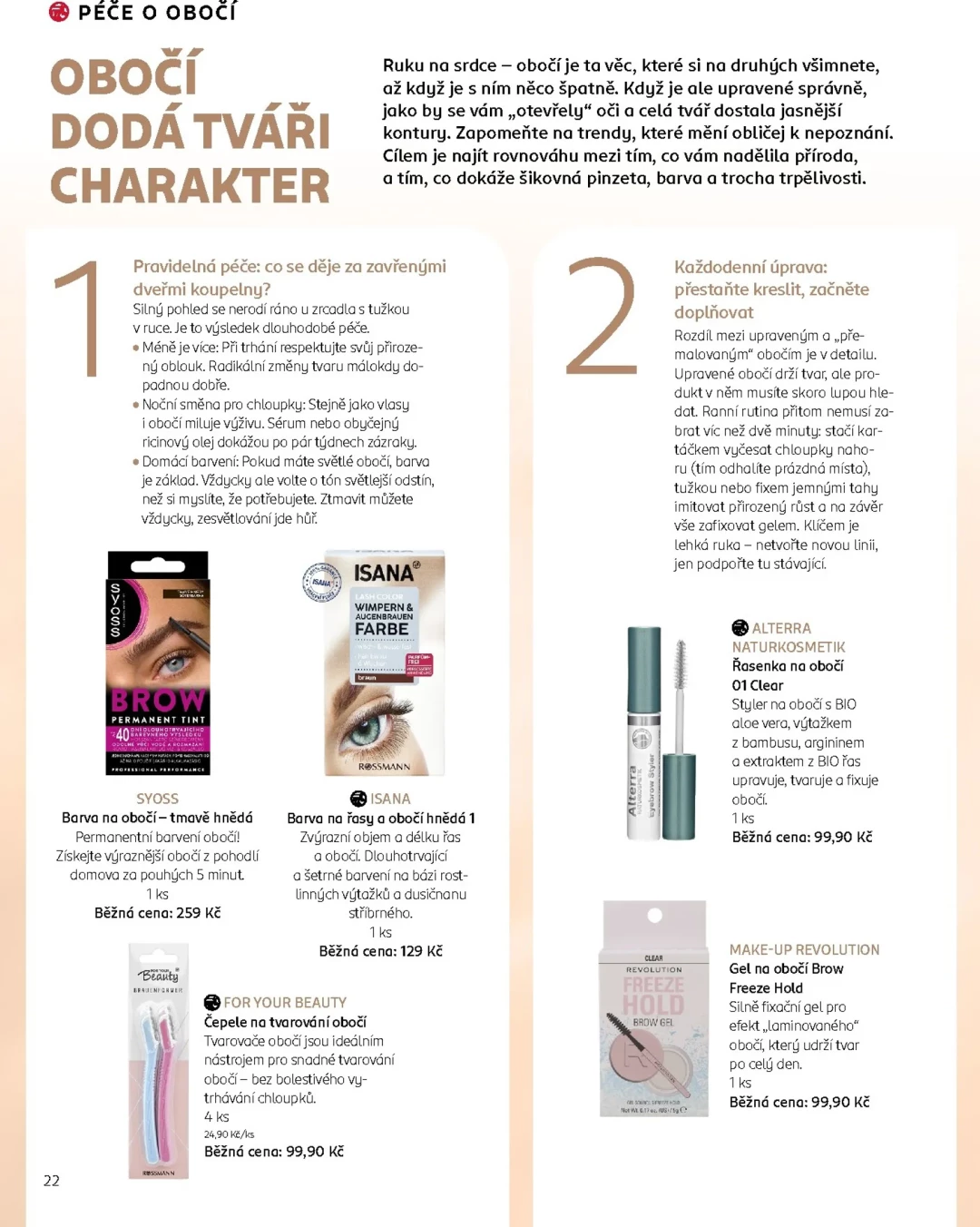 Originální strana 22 z 28 letáku Rossmann – ROSSMANN - Speciál vlasy