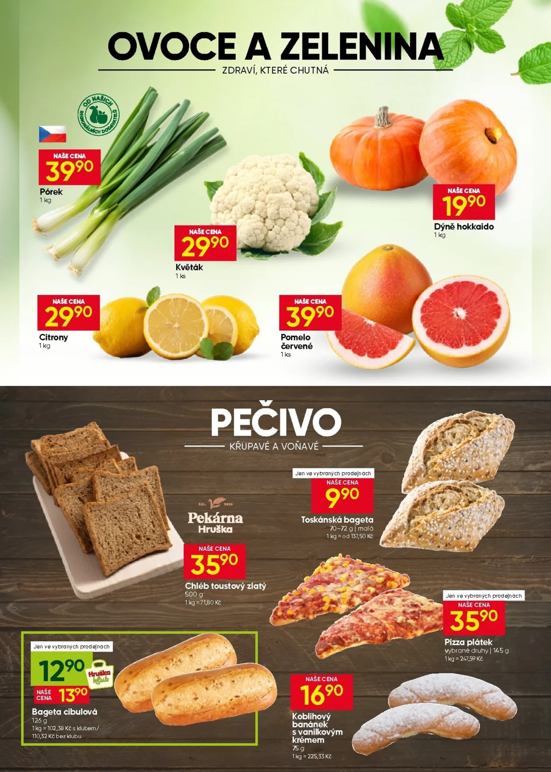 Originální strana 4 z 12 letáku Hruška – Hruška