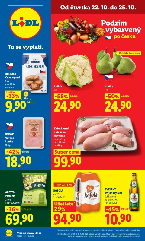 Obálka letáku Lidl: Lidl