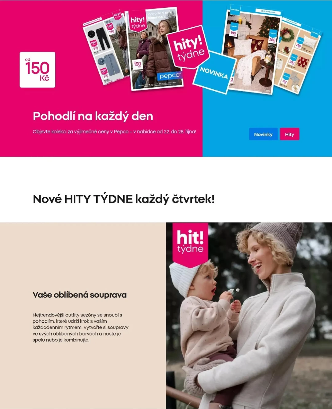 Originální strana 1 z 8 letáku Pepco – Pepco