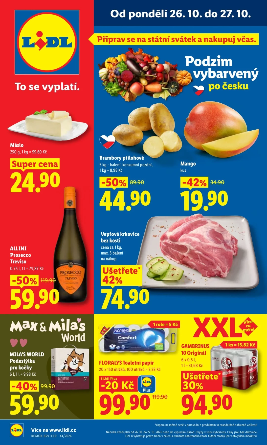 Originální strana 1 z 49 letáku Lidl – Lidl