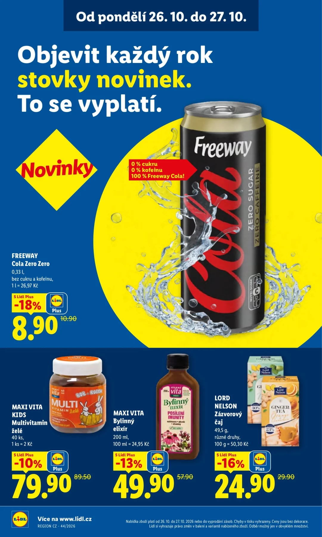 Originální strana 10 z 49 letáku Lidl – Lidl