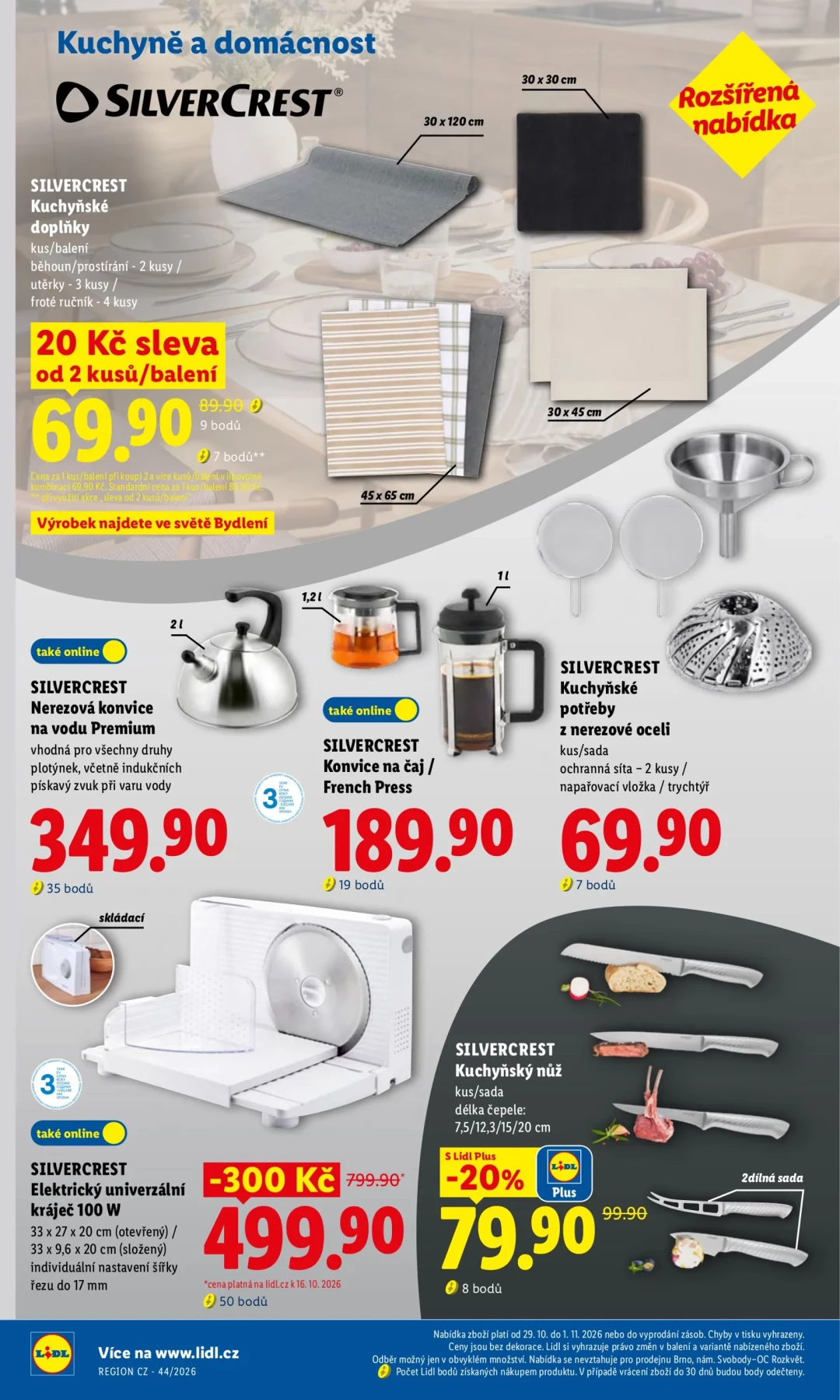 Originální strana 20 z 28 letáku Lidl – Lidl - Spotřební zboží