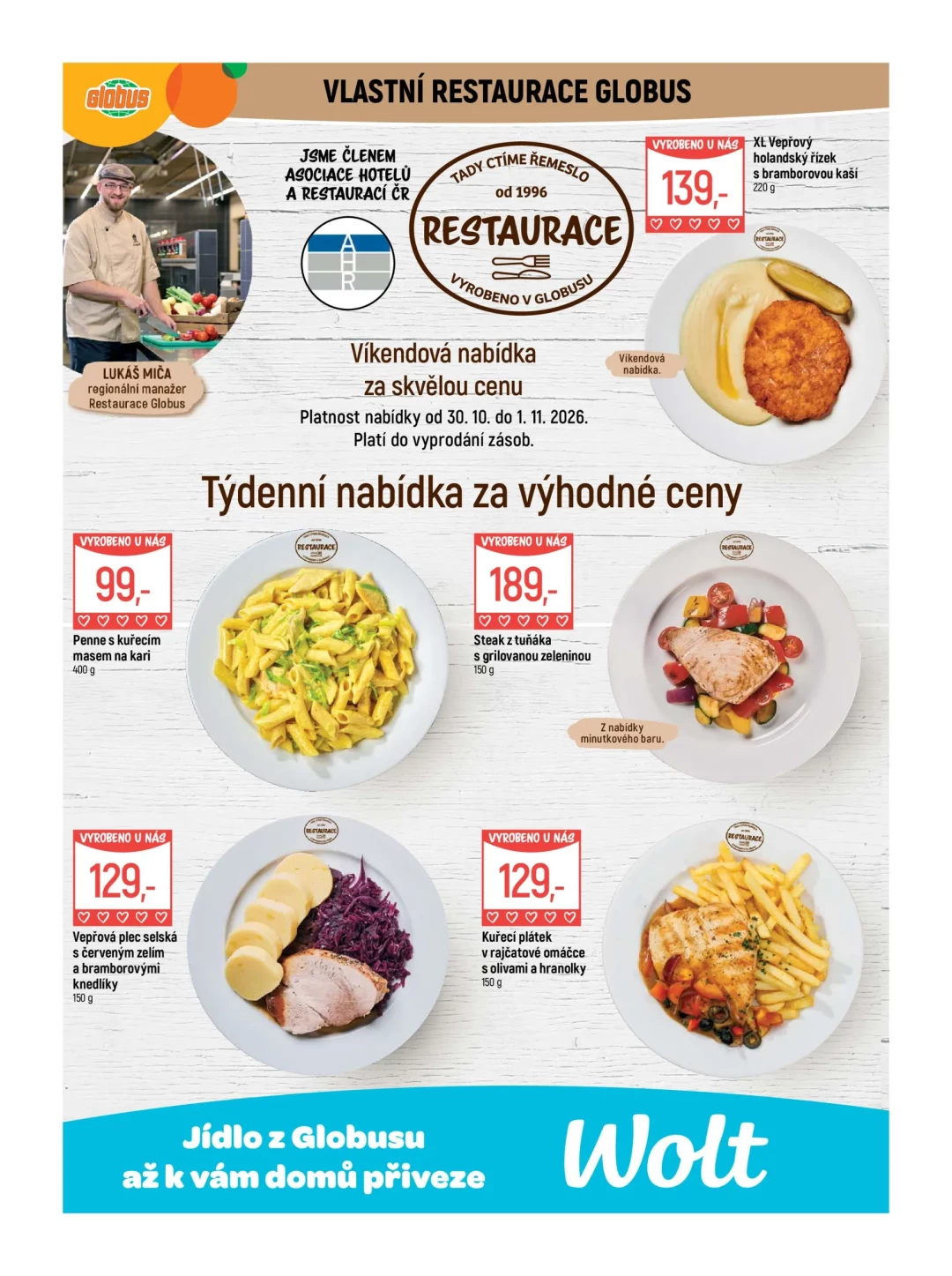 Originální strana 7 z 55 letáku Globus – Globus Praha–Čakovice