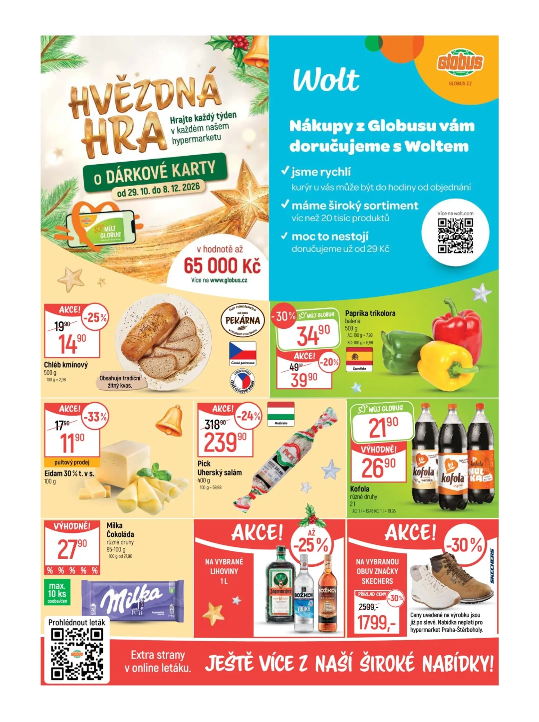 Originální strana 2 z 55 letáku Globus – Globus Plzeň–Chotíkov