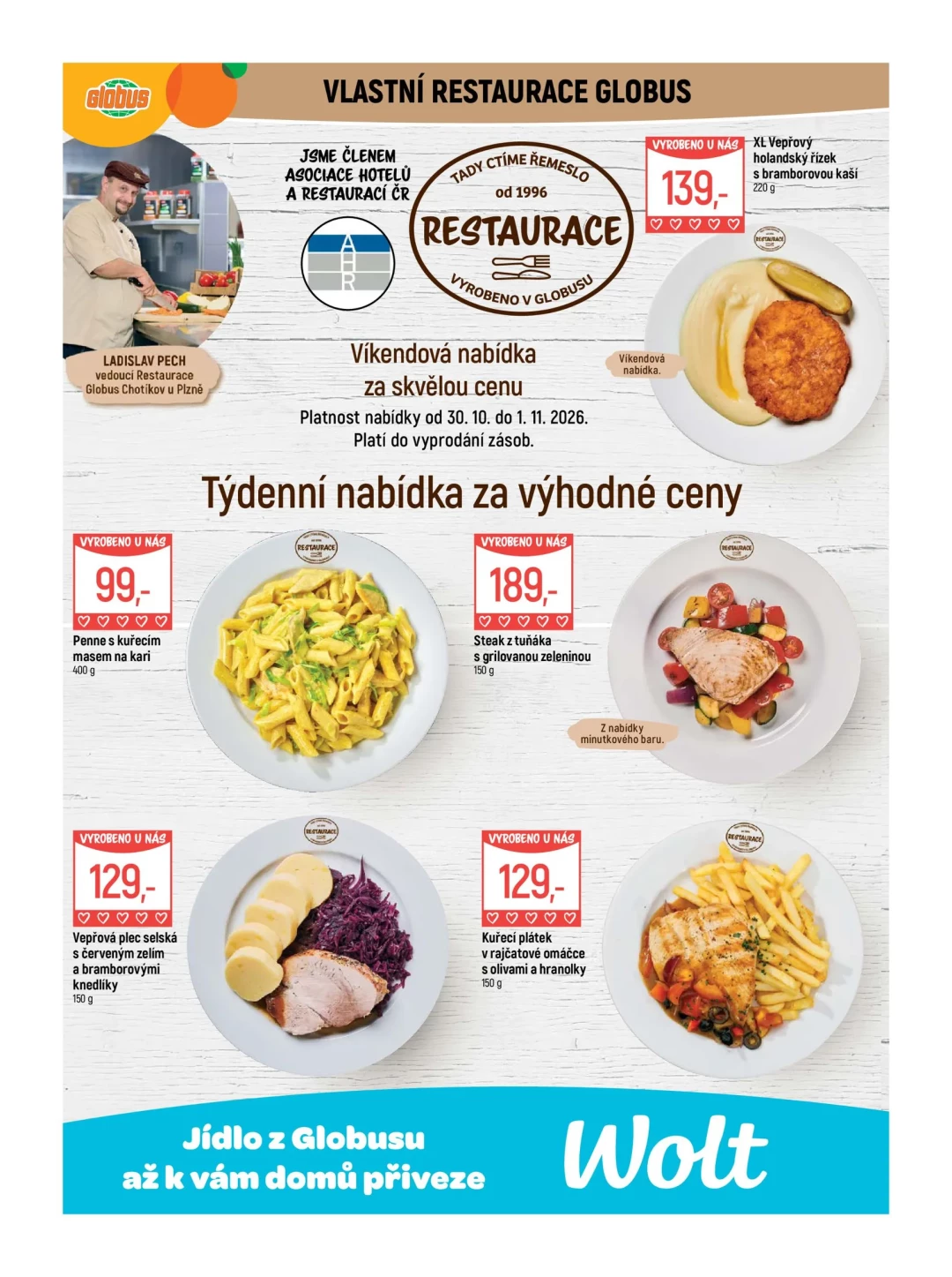 Originální strana 7 z 55 letáku Globus – Globus Plzeň–Chotíkov