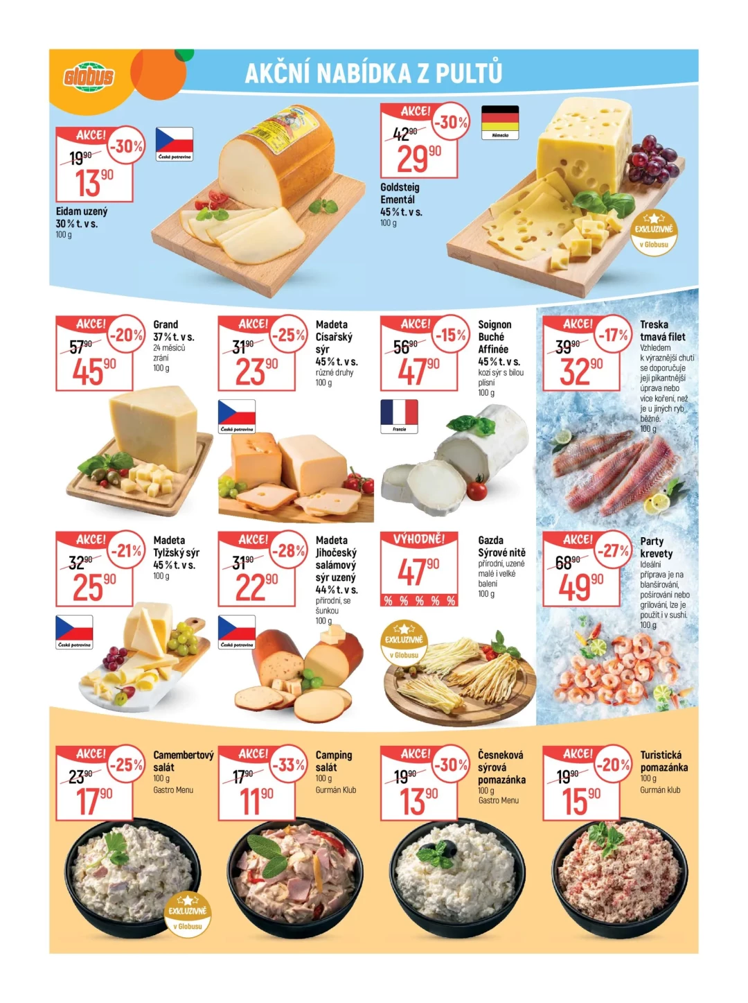 Originální strana 9 z 55 letáku Globus – Globus Plzeň–Chotíkov