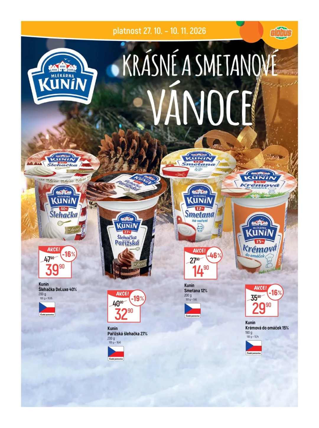Originální strana 23 z 55 letáku Globus – Globus České Budějovice