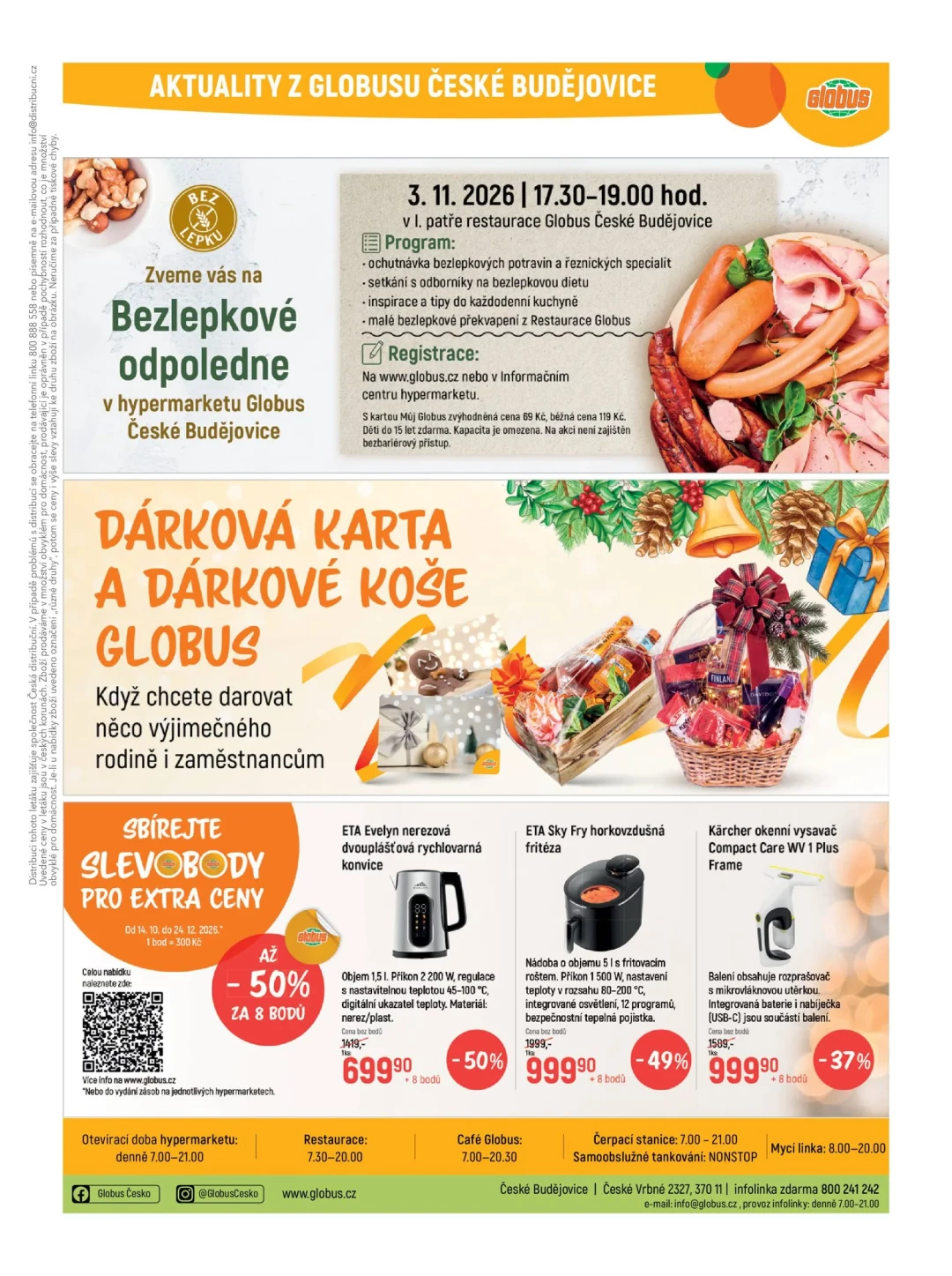 Originální strana 46 z 55 letáku Globus – Globus České Budějovice