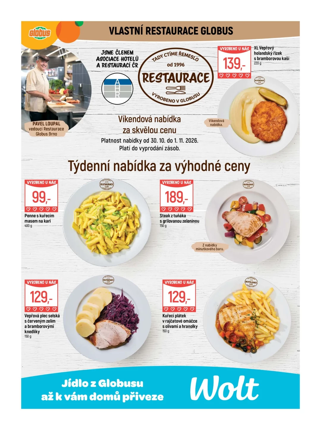 Originální strana 7 z 55 letáku Globus – Globus Brno