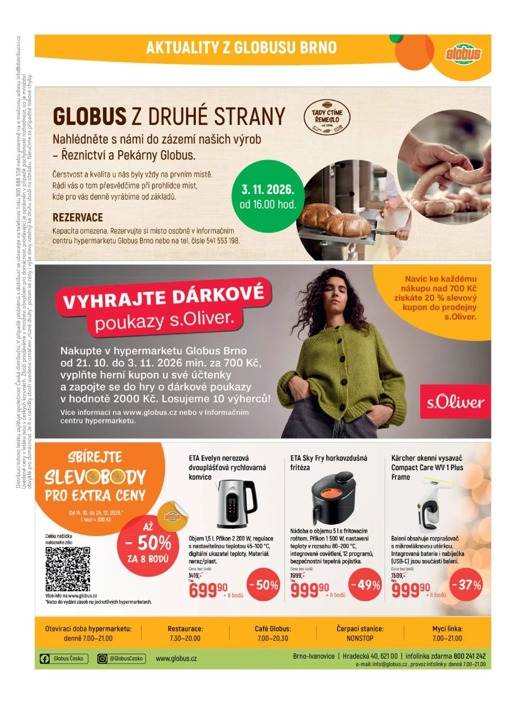 Originální strana 46 z 55 letáku Globus – Globus Brno
