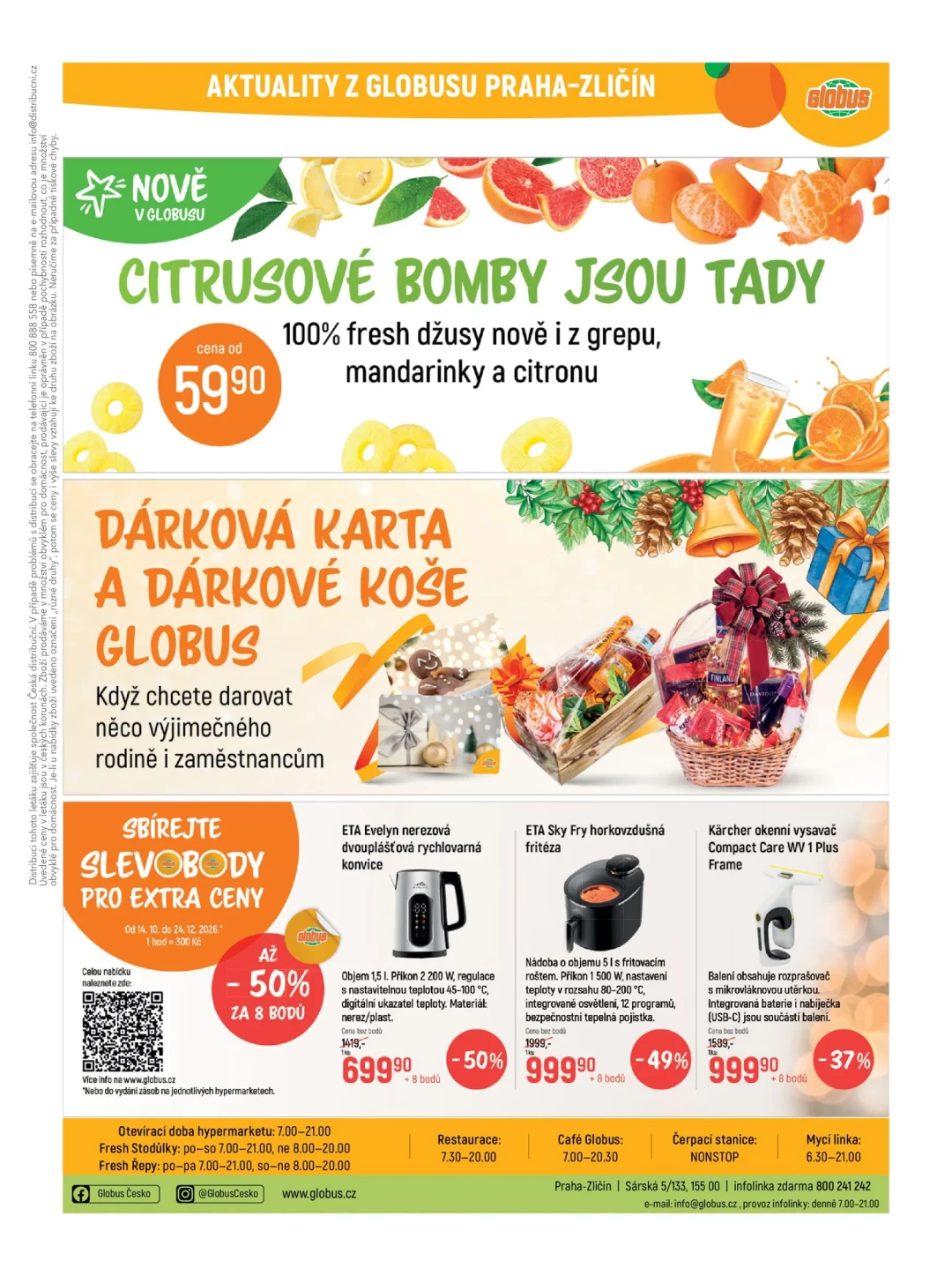 Originální strana 46 z 55 letáku Globus – Globus Praha–Zličín