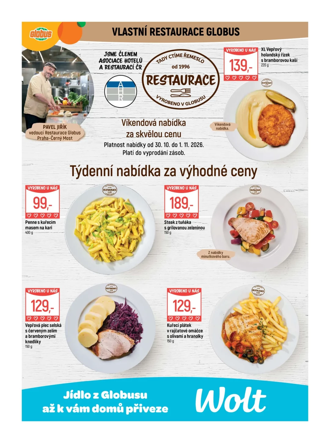 Originální strana 7 z 55 letáku Globus – Globus Praha-Černý Most