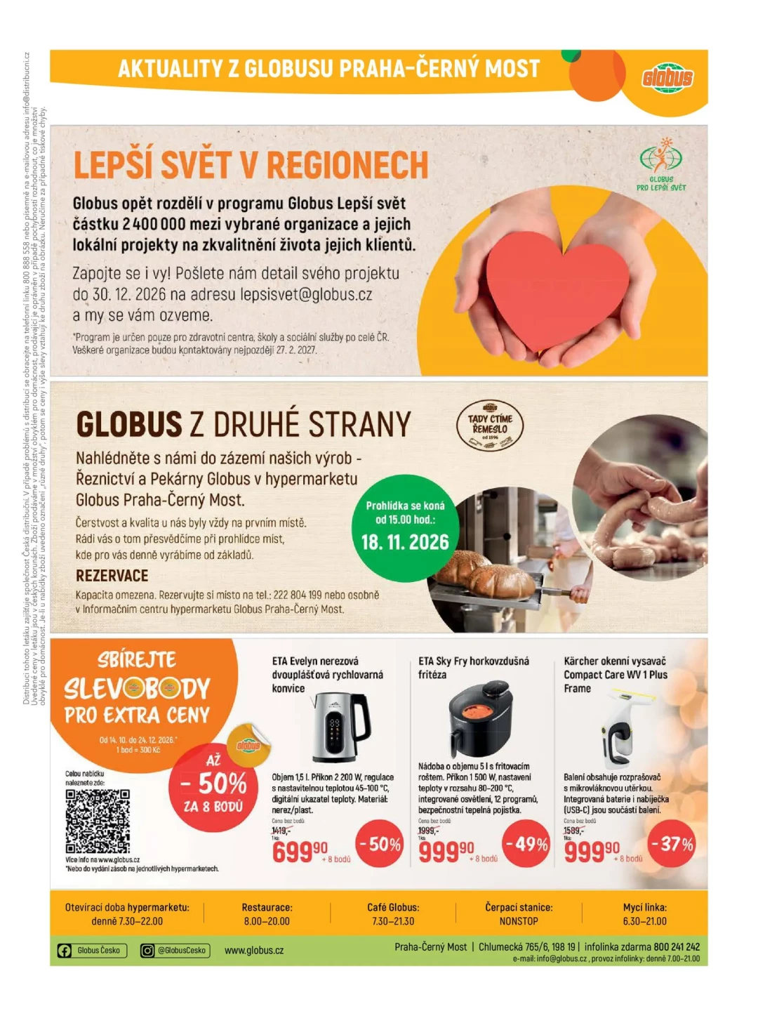 Originální strana 46 z 55 letáku Globus – Globus Praha-Černý Most