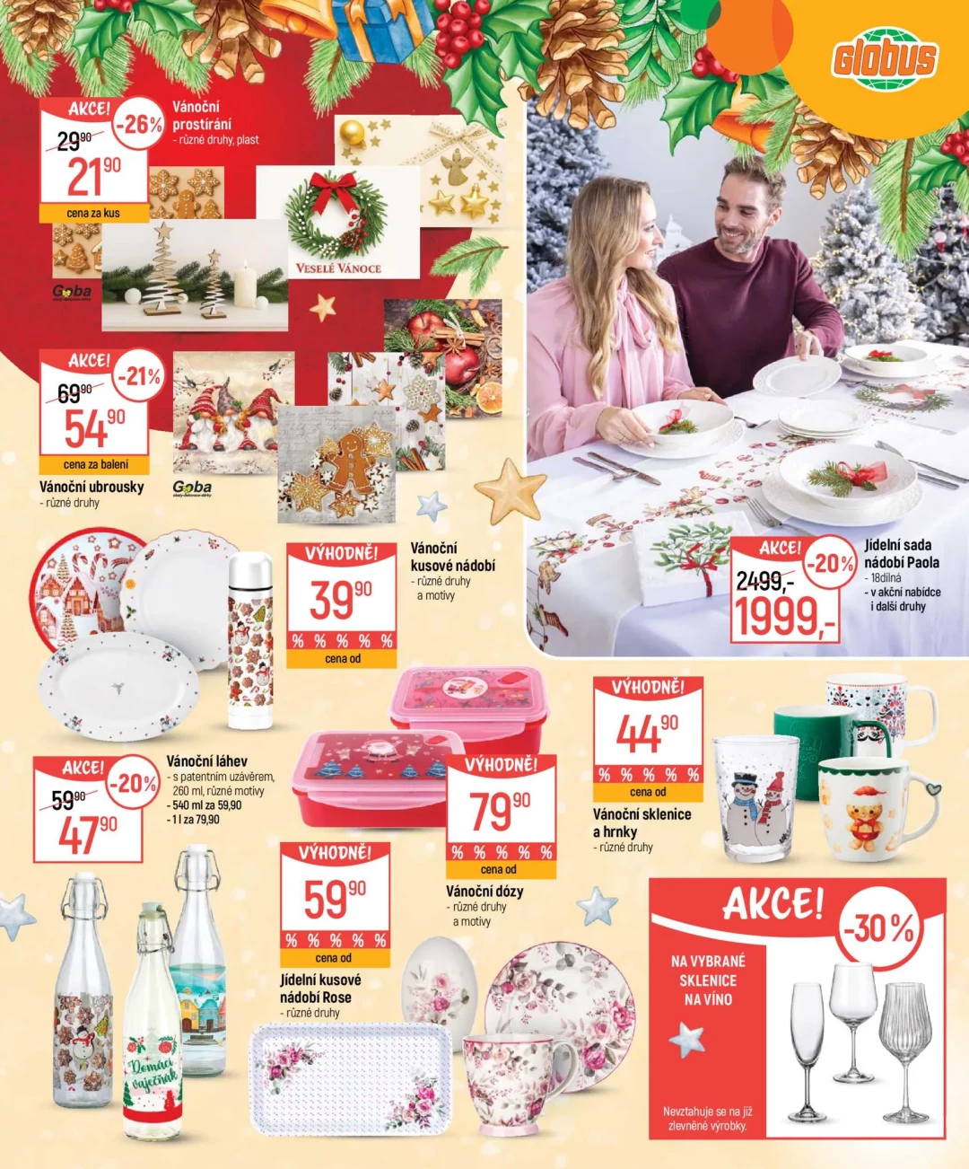 Originální strana 7 z 40 letáku Globus – Globus - Vánoce plné dárků a radosti