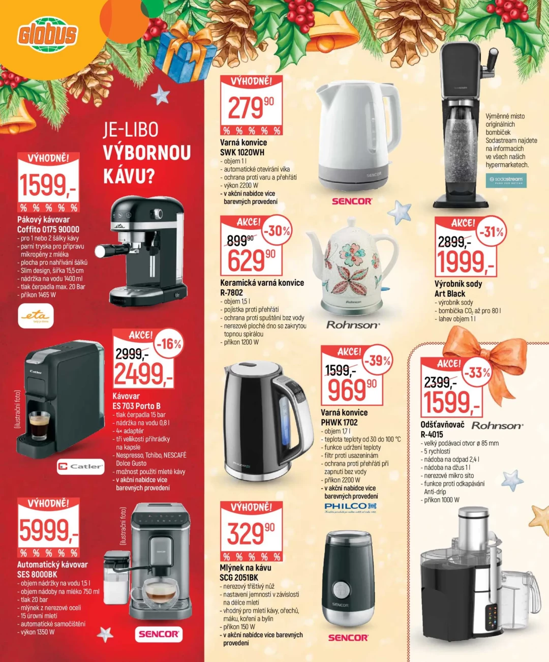 Originální strana 12 z 40 letáku Globus – Globus - Vánoce plné dárků a radosti