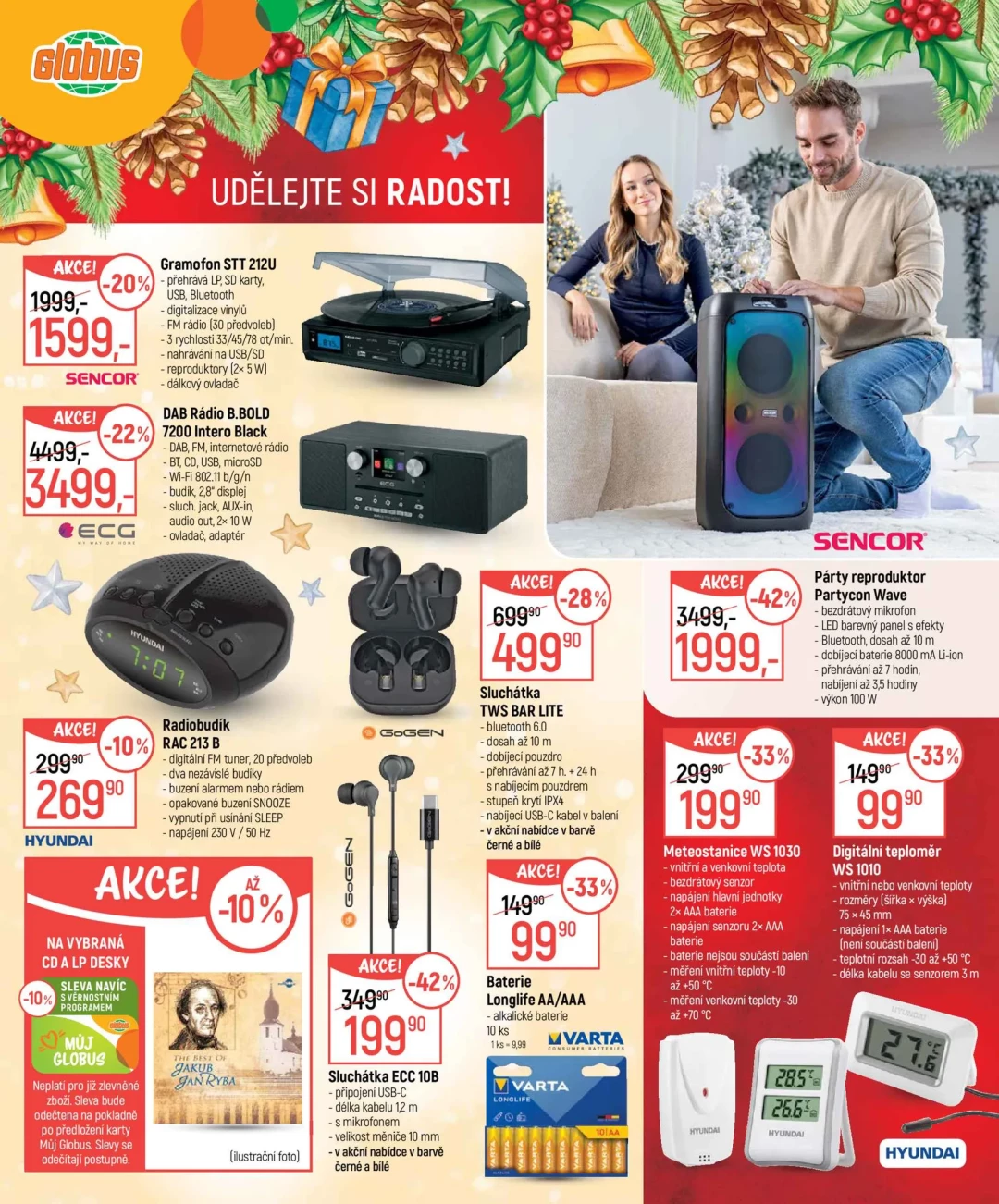 Originální strana 14 z 40 letáku Globus – Globus - Vánoce plné dárků a radosti
