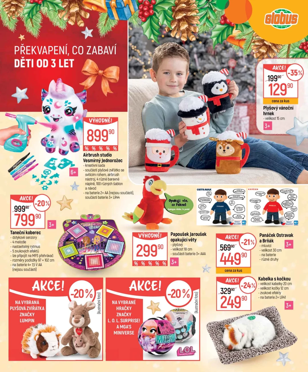 Originální strana 25 z 40 letáku Globus – Globus - Vánoce plné dárků a radosti