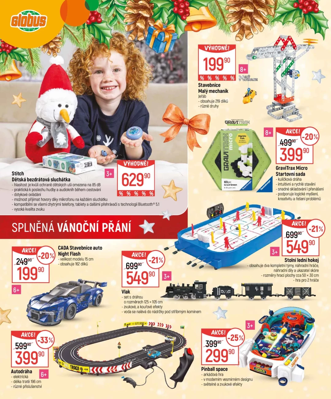 Originální strana 28 z 40 letáku Globus – Globus - Vánoce plné dárků a radosti