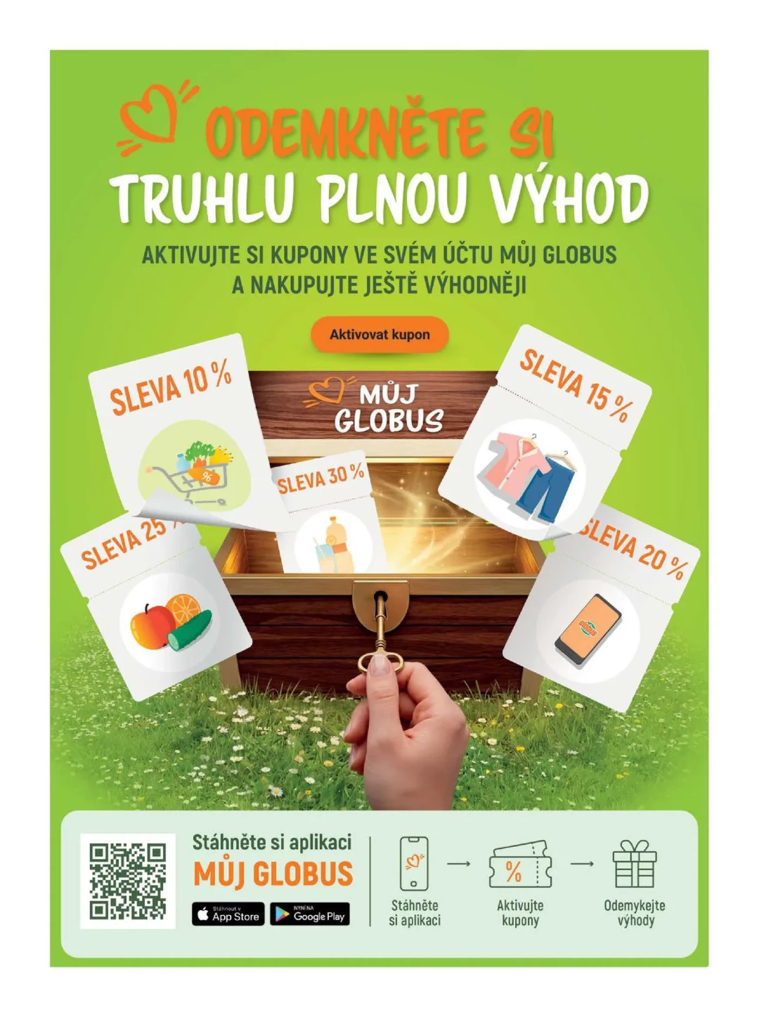 Originální strana 14 z 55 letáku Globus – Globus Trmice