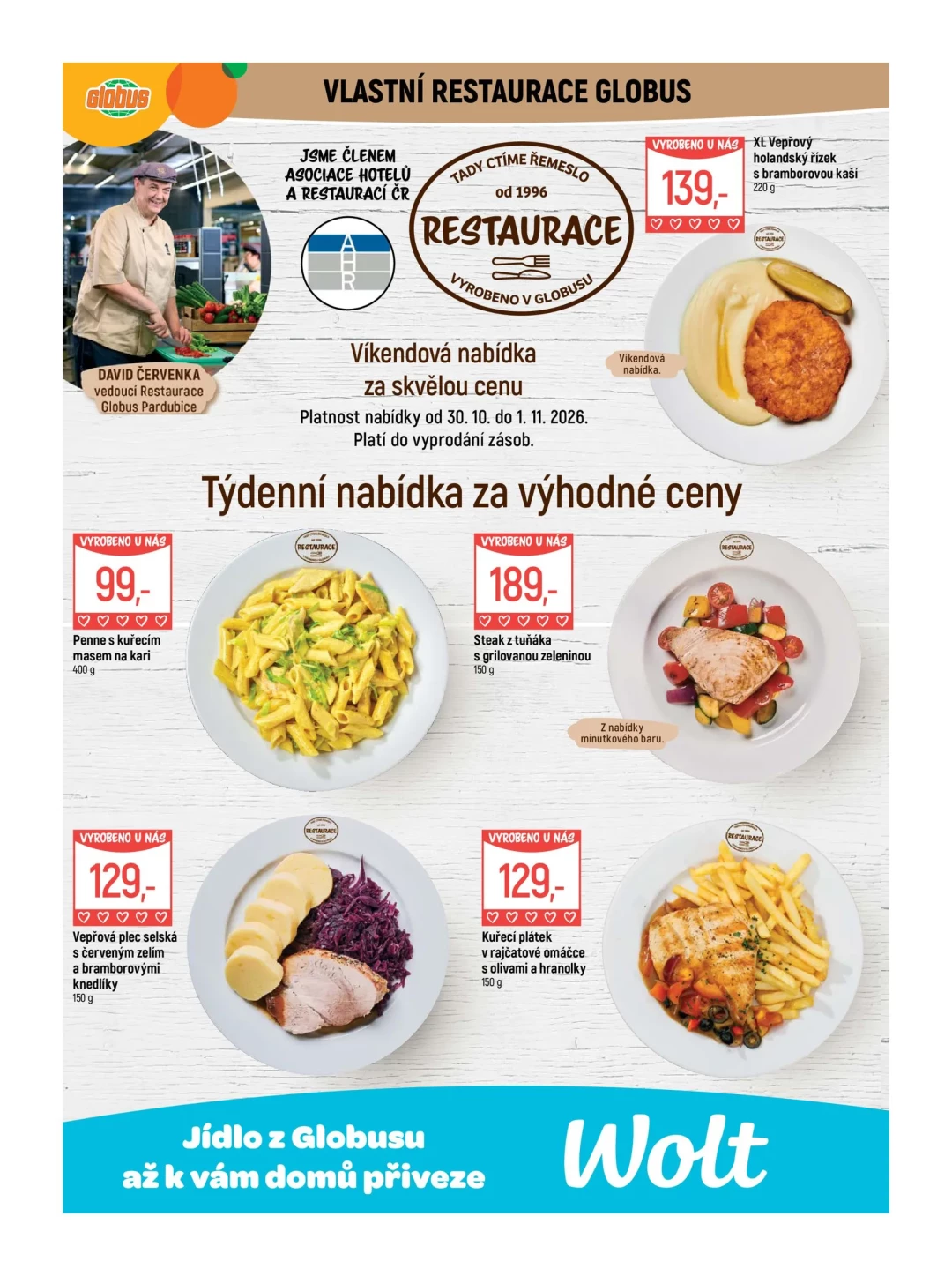 Originální strana 7 z 55 letáku Globus – Globus Pardubice