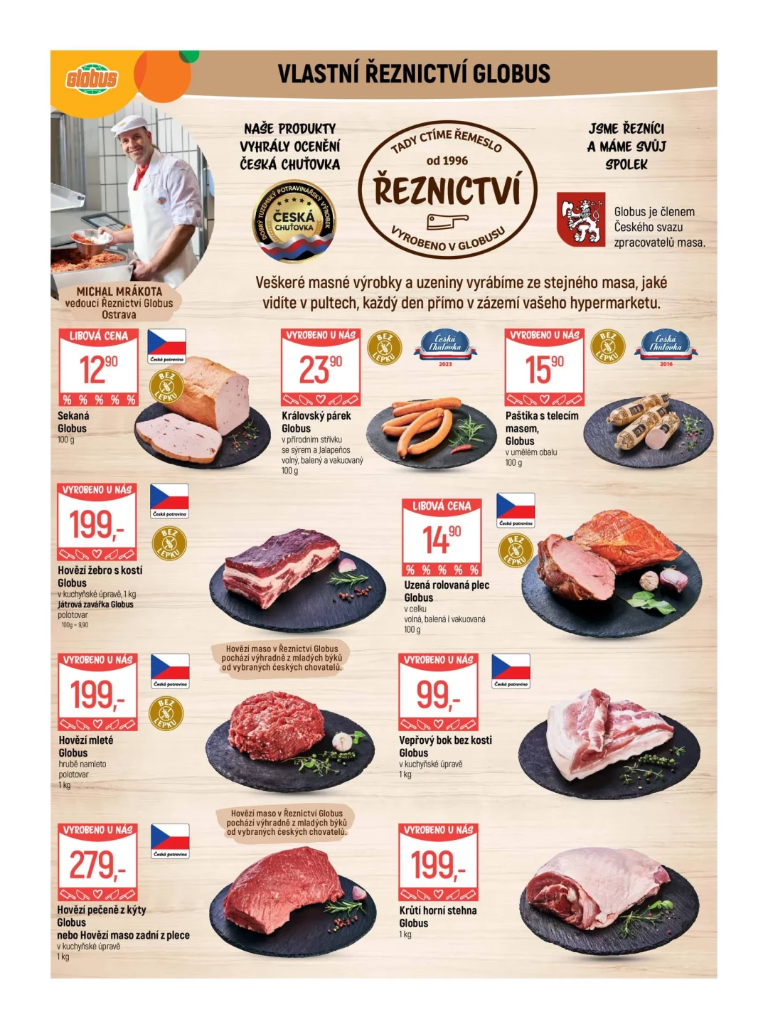 Originální strana 5 z 55 letáku Globus – Globus Ostrava