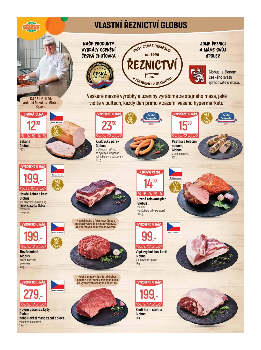 Originální strana 5 z 55 letáku Globus – Globus Opava