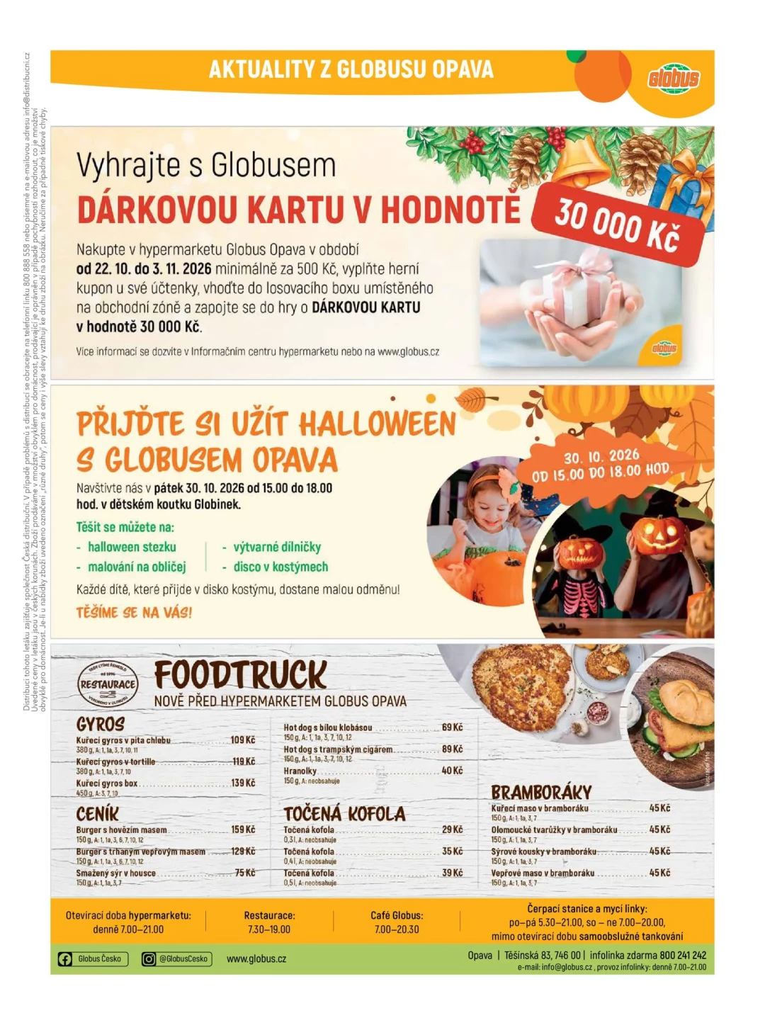 Originální strana 46 z 55 letáku Globus – Globus Opava