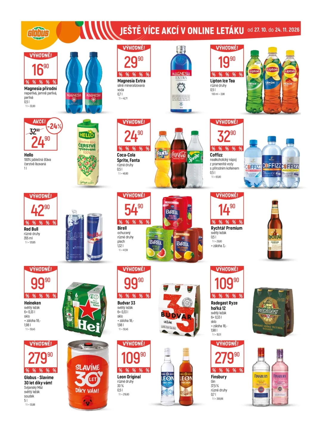 Originální strana 49 z 55 letáku Globus – Globus Havířov