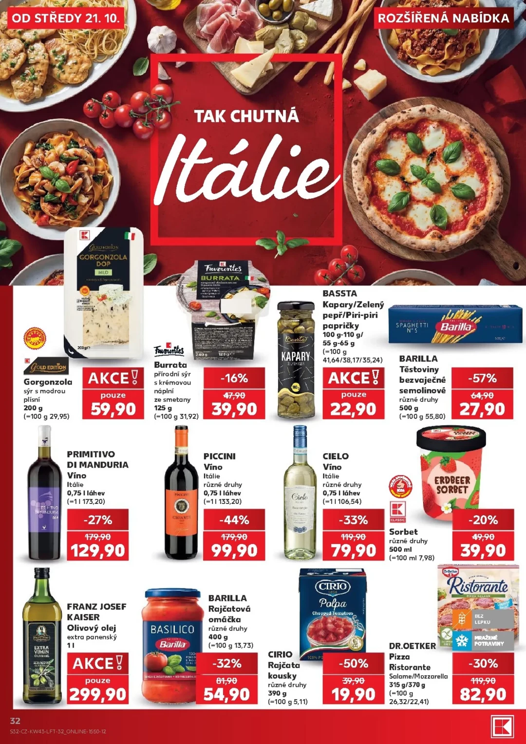 Originální strana 32 z 64 letáku Kaufland – Kaufland - Kolín
