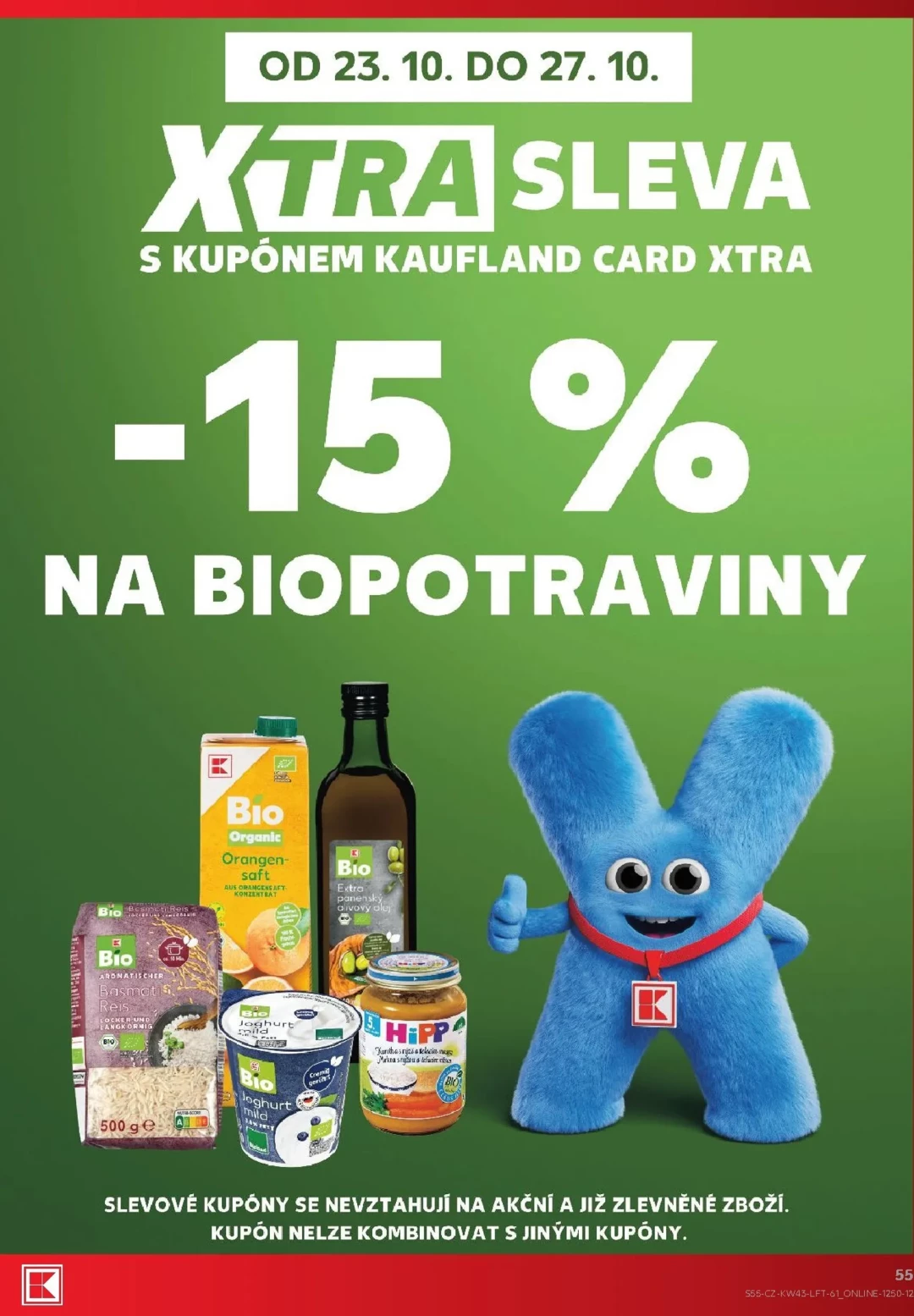 Originální strana 55 z 64 letáku Kaufland – Kaufland - Kolín