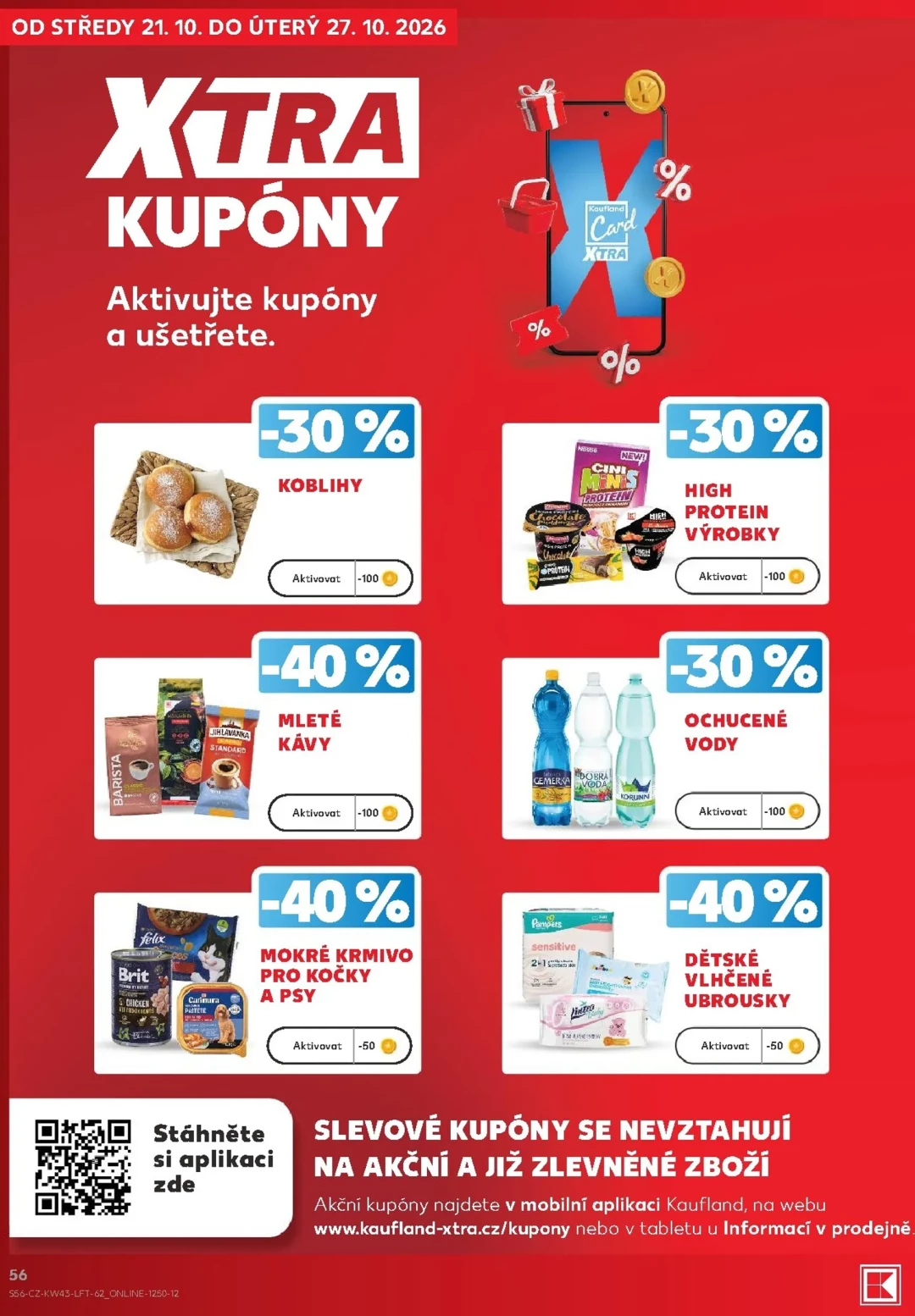 Originální strana 56 z 64 letáku Kaufland – Kaufland - Kolín