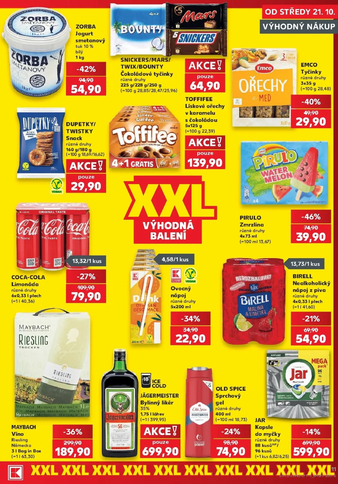 Originální strana 11 z 64 letáku Kaufland – Kaufland - Ostrava