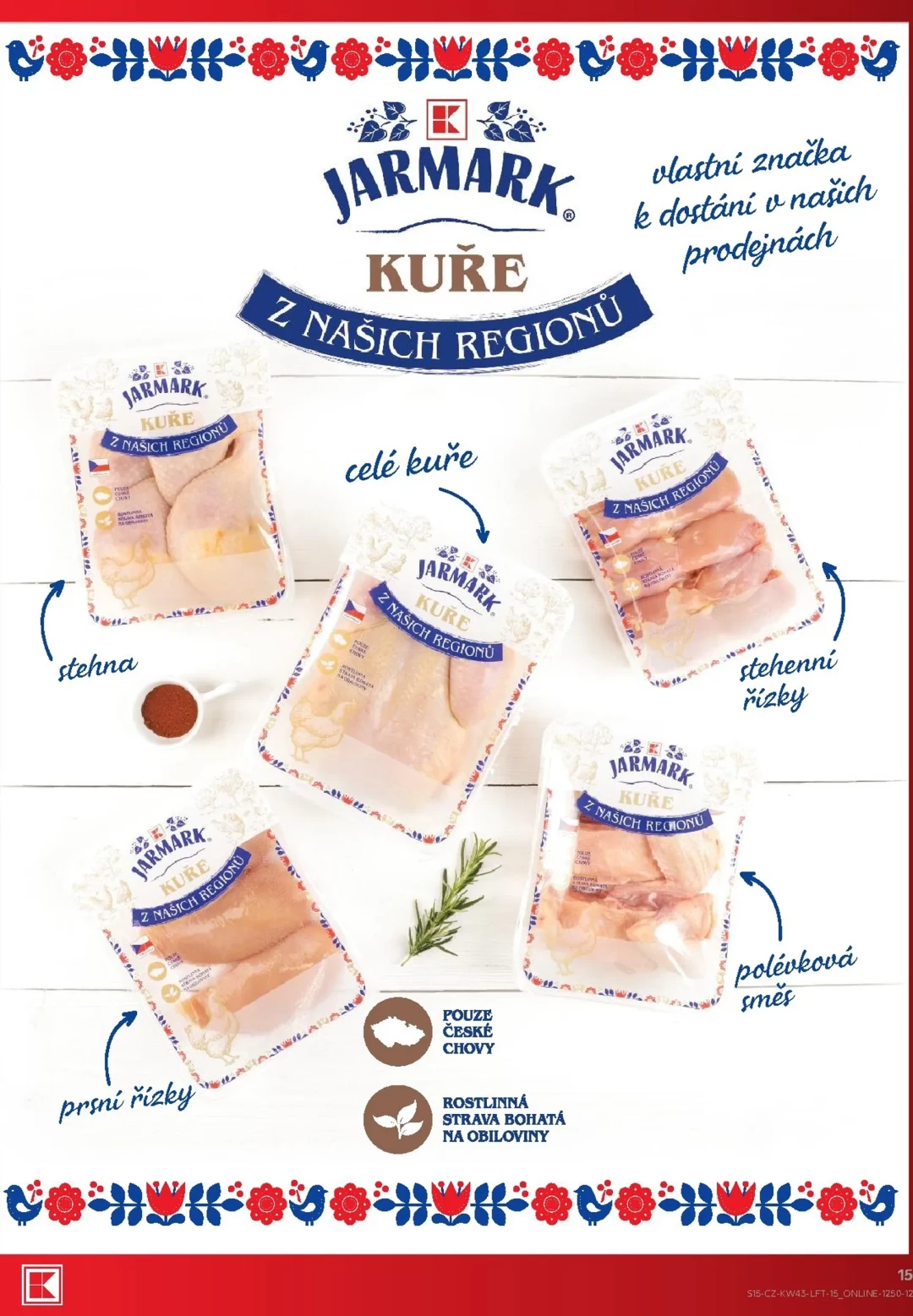 Originální strana 15 z 64 letáku Kaufland – Kaufland - Ostrava