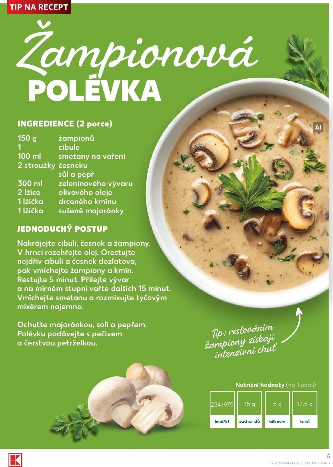 Originální strana 5 z 64 letáku Kaufland – Kaufland - Karviná
