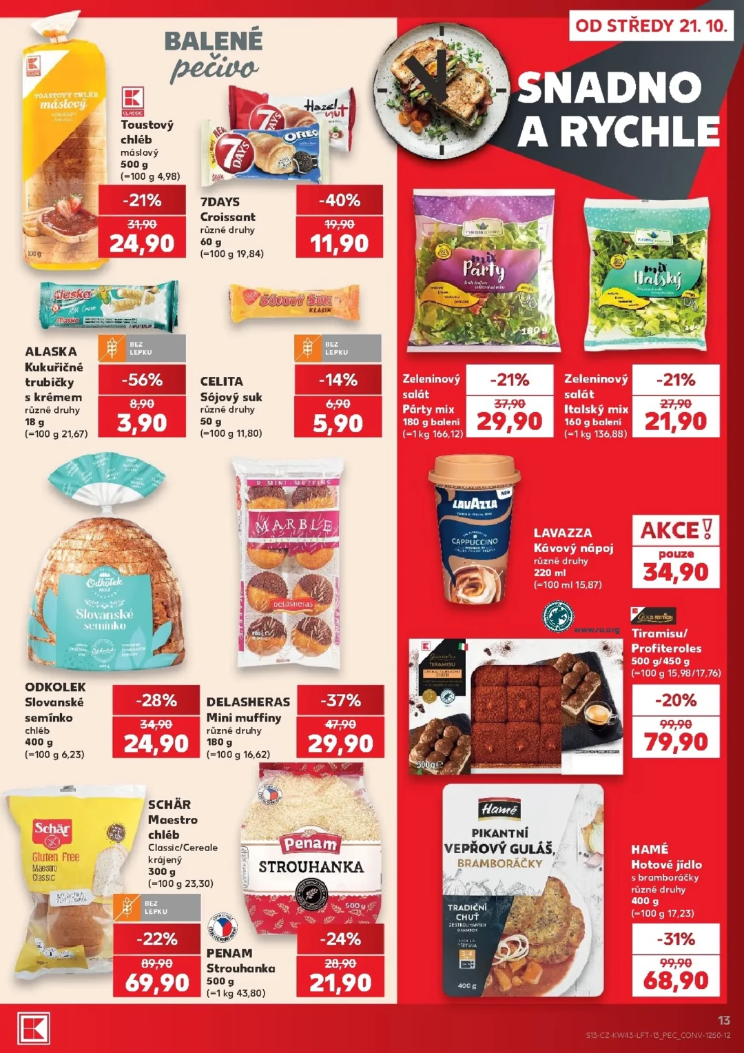 Originální strana 13 z 64 letáku Kaufland – Kaufland - Karviná