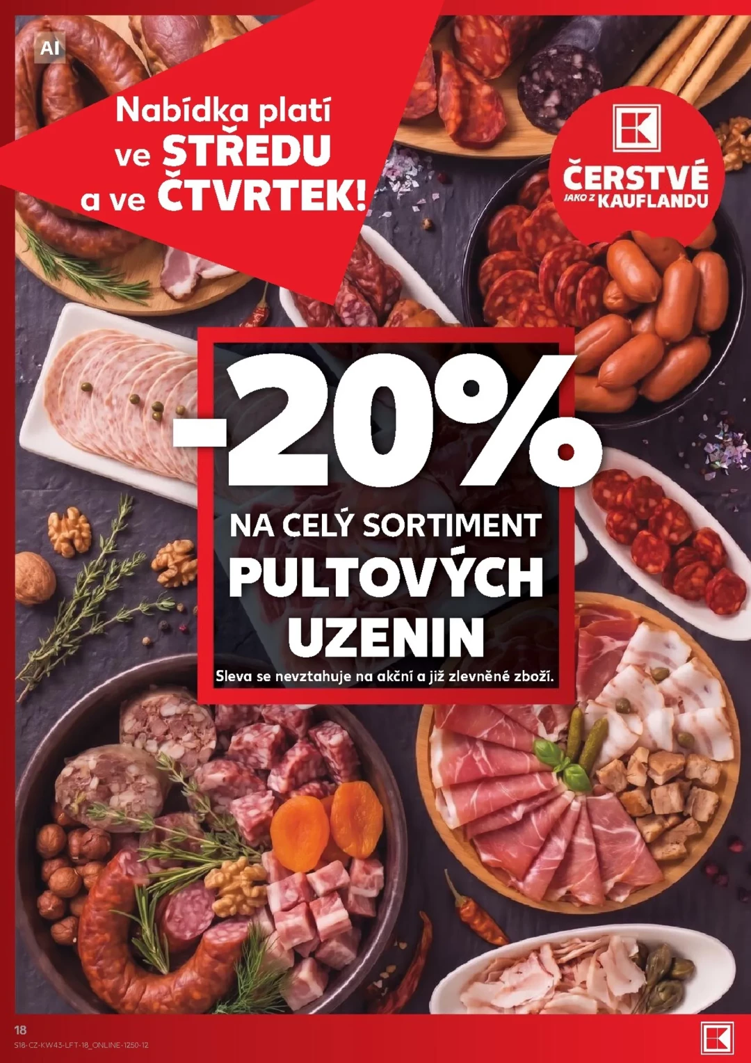 Originální strana 18 z 64 letáku Kaufland – Kaufland - Karviná