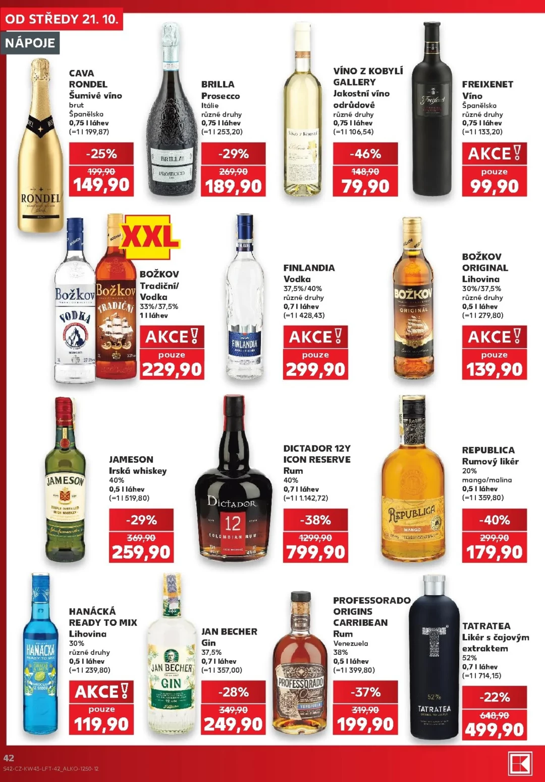 Originální strana 42 z 64 letáku Kaufland – Kaufland - Karviná