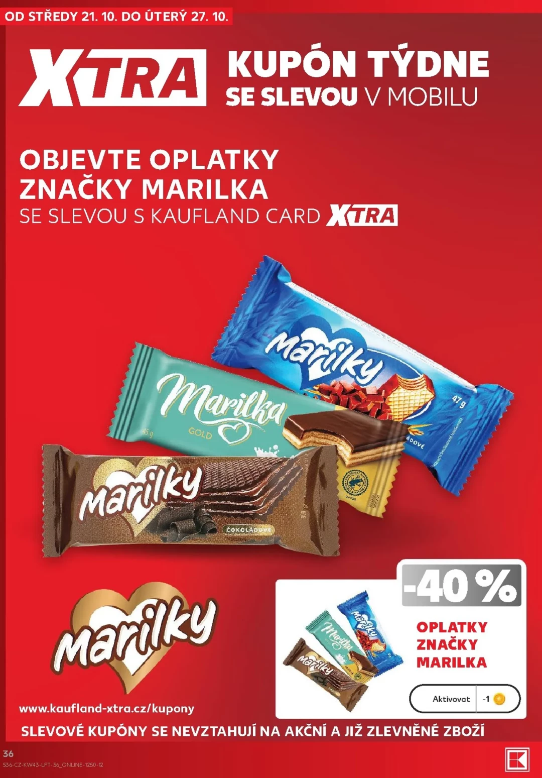 Originální strana 36 z 64 letáku Kaufland – Kaufland - Praha 4